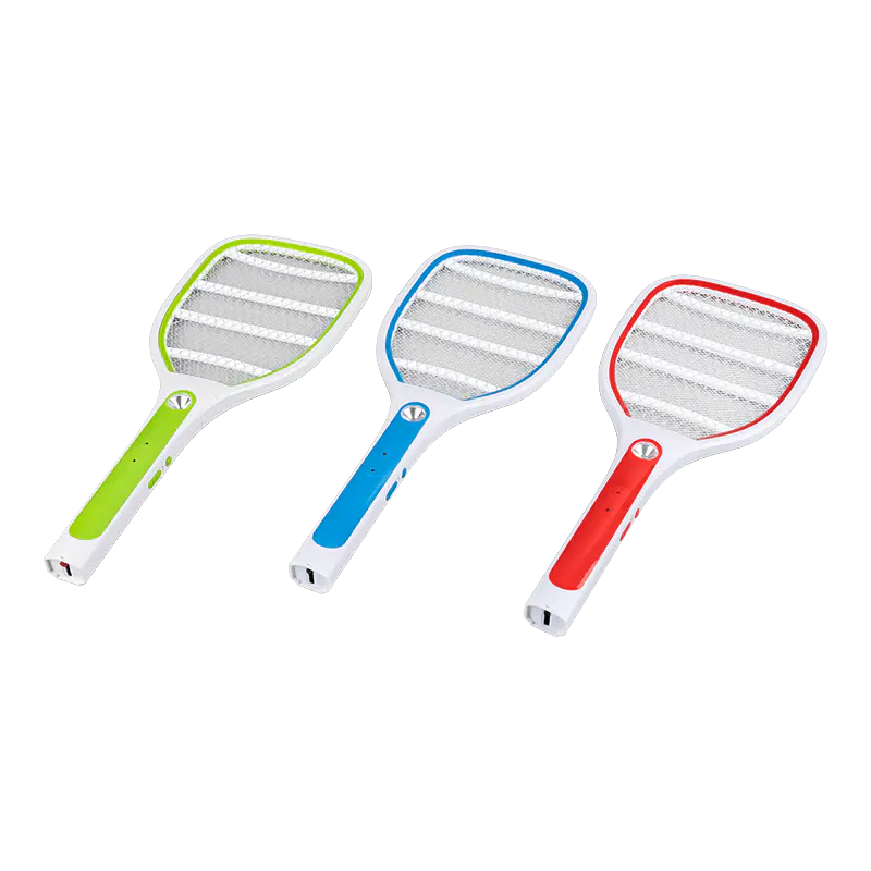 Bateri Asid Plumbum LED 3-Warna FF-002 400mAh dengan Palam Pemukul Nyamuk Elektrik Bateri Asid Plumbum LED 3-Warna FF-002 400mAh dengan Palam Pemukul Nyamuk Elektrik