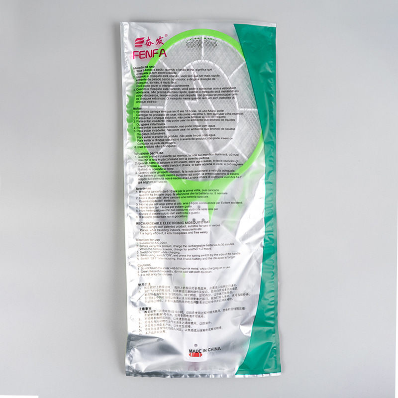 Bateri Asid Plumbum LED FF-009 400mAh dengan Pemukul Nyamuk Elektrik Palam Bateri Asid Plumbum LED FF-009 400mAh dengan Pemukul Nyamuk Elektrik Palam