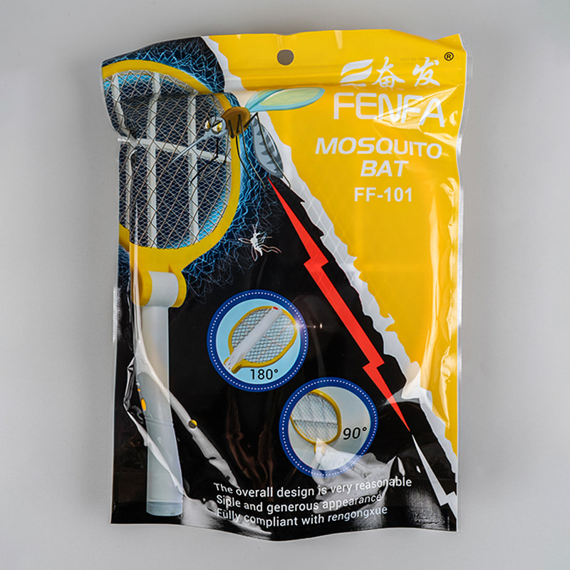 Bateri Asid Plumbum Boleh Lipat FF-101 2-Warna 400mAh dengan Palam Pemukul Nyamuk Elektrik Bateri Asid Plumbum Boleh Lipat FF-101 2-Warna 400mAh dengan Palam Pemukul Nyamuk Elektrik